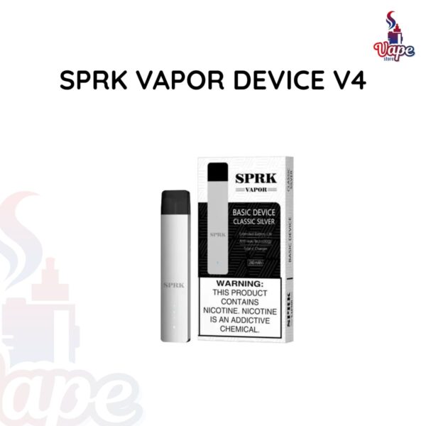 SPRK VAPOR DEVICE V4 Classic Silver