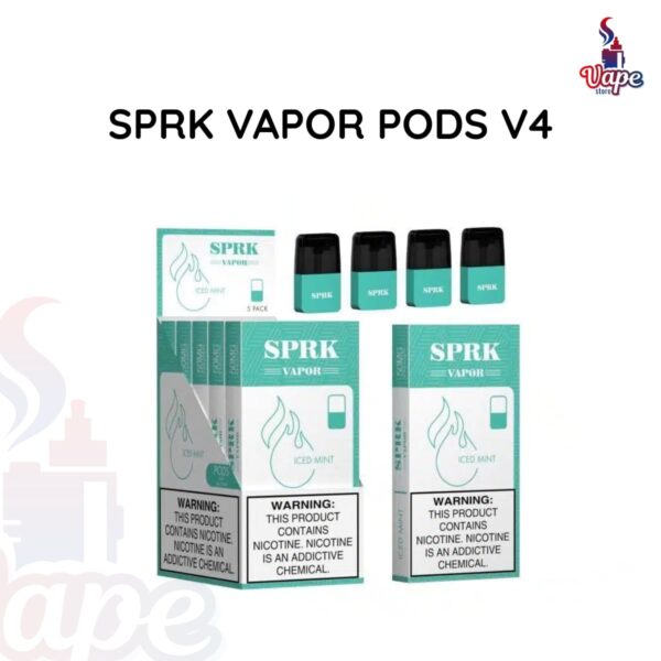 SPRK VAPOR PODS V4 Iced Mint