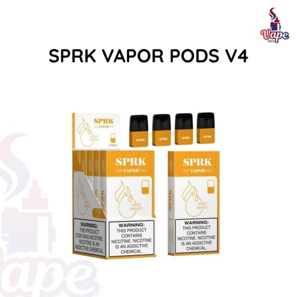 SPRK VAPOR PODS V4 Sweet Mango