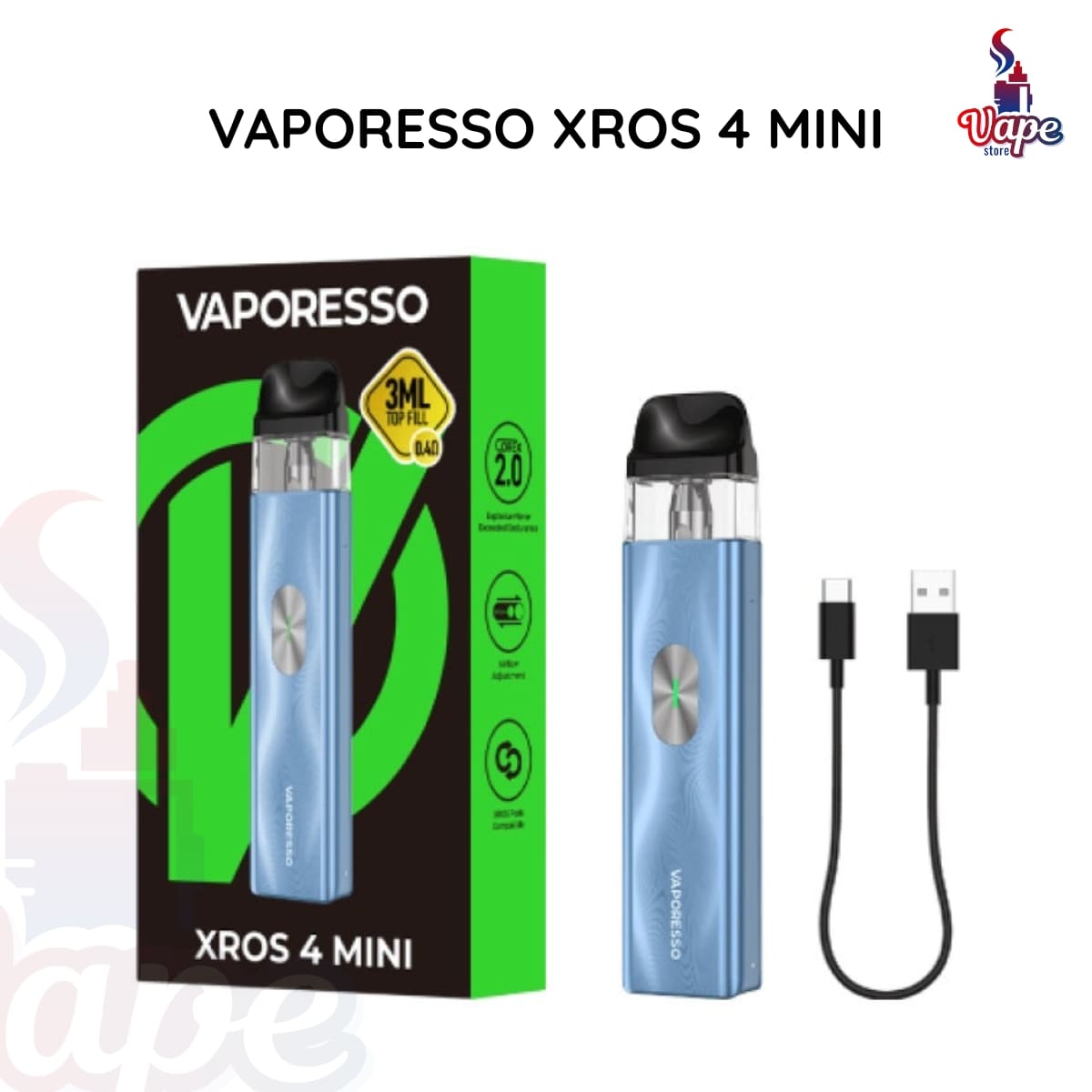 VAPORESSO XROS 4 MINI POD KIT - Image 3