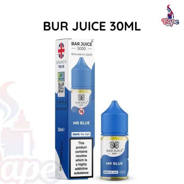 BAR JUICE 5000 SALTNIC 30ML Mr Blue