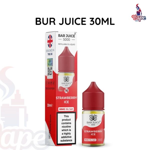 BAR JUICE 5000 SALTNIC 30ML Strawberry Ice