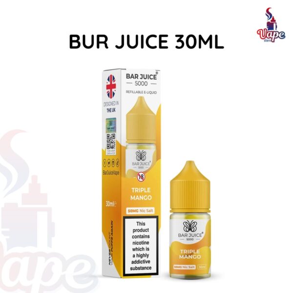BAR JUICE 5000 SALTNIC 30ML Tripple Mango