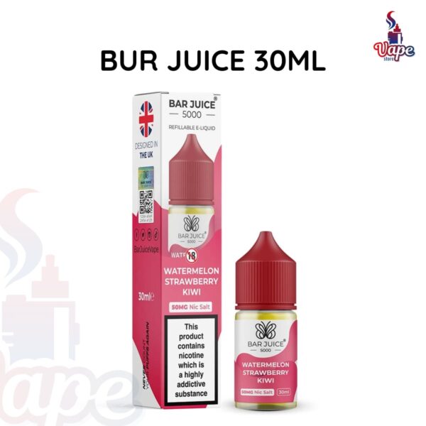 BAR JUICE 5000 SALTNIC 30ML Watermelon Strawberry Kiwi