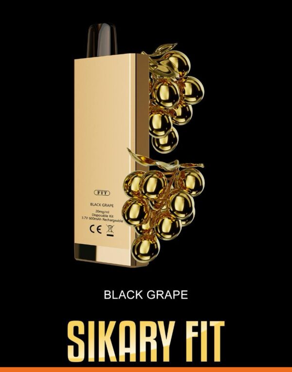 Sikary Fit 12000 Puffs Black Grape