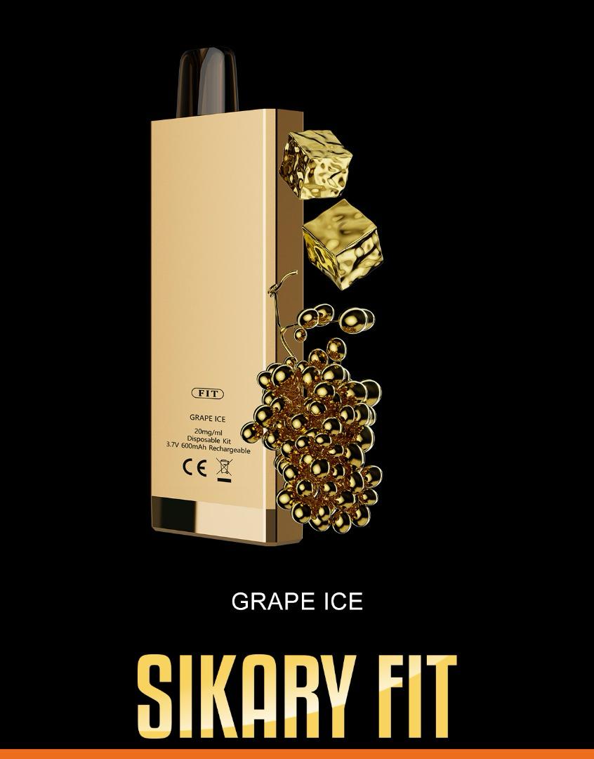 Sikary Fit 12000 Puffs Grape Ice