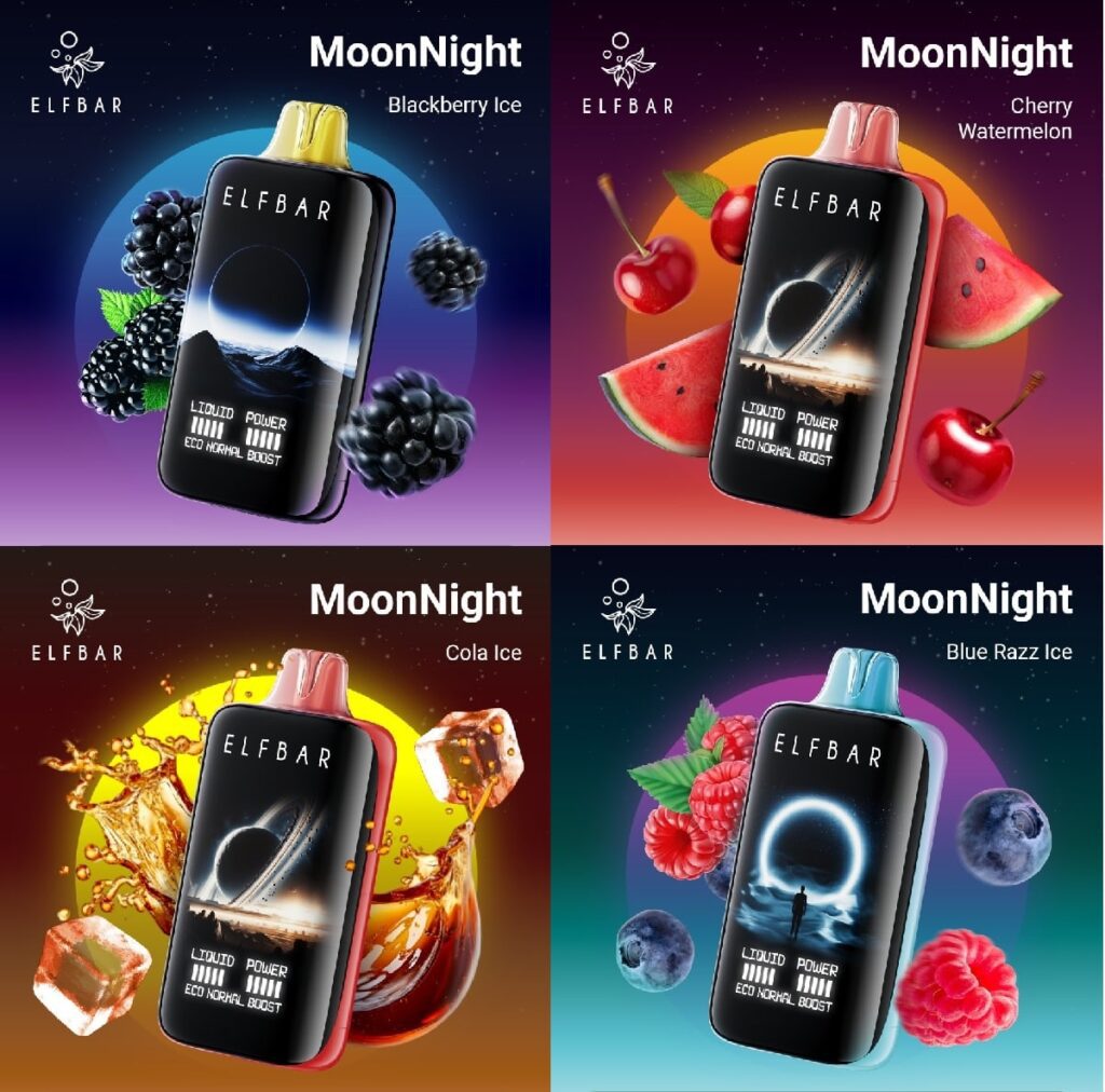 ELFBAR MOON NIGHT 40000 PUFFS IN DUBAI