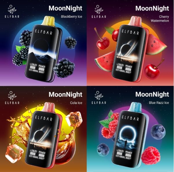 ELFBAR MOON NIGHT 40000 PUFFS IN DUBAI