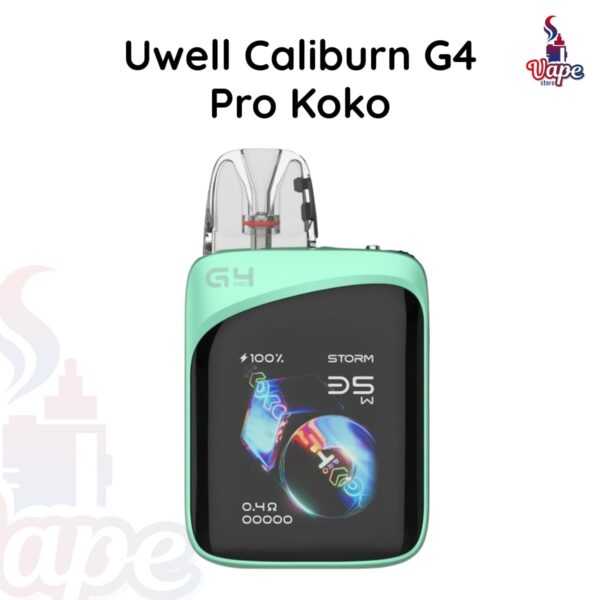 UWELL CALIBURN G4 PRO KOKO POD KIT Desert Gold Light Green