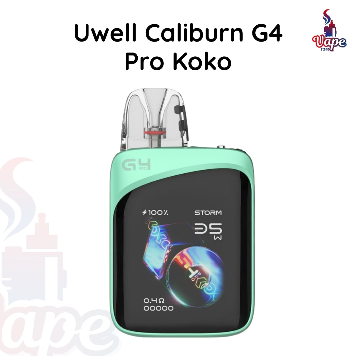 UWELL CALIBURN G4 PRO KOKO POD KIT Desert Gold Light Green