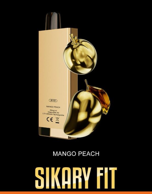Sikary Fit 12000 Puffs Mango Peach