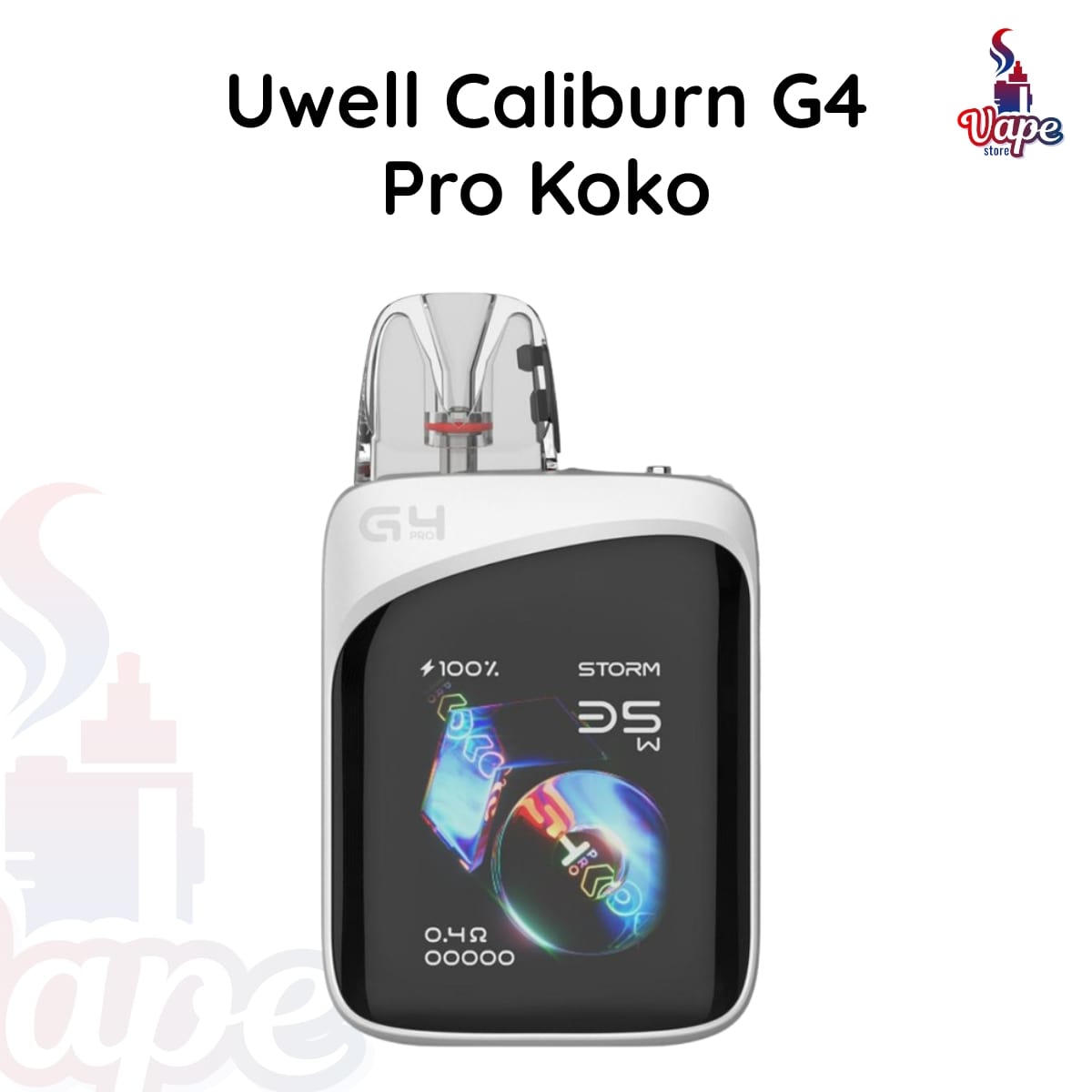 UWELL CALIBURN G4 PRO KOKO Mirror Silver