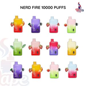 NERD FIRE 10000 PUFFS DISPOSABLE VAPE IN DUBAI