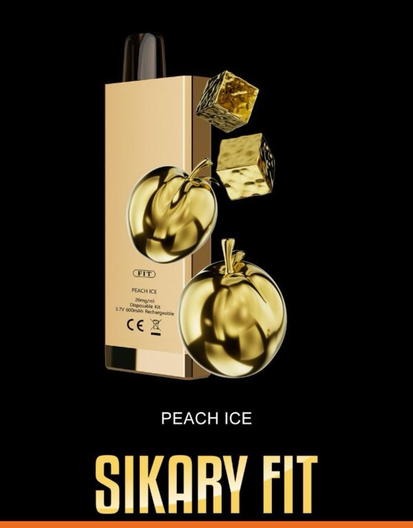 Sikary Fit 12000 Puffs Peach Ice