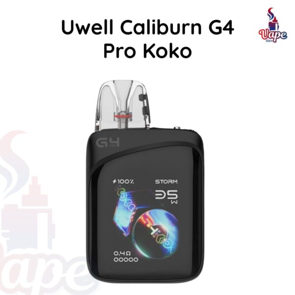UWELL CALIBURN G4 PRO KOKO POD KIT Desert Gold Light Green Waves Black
