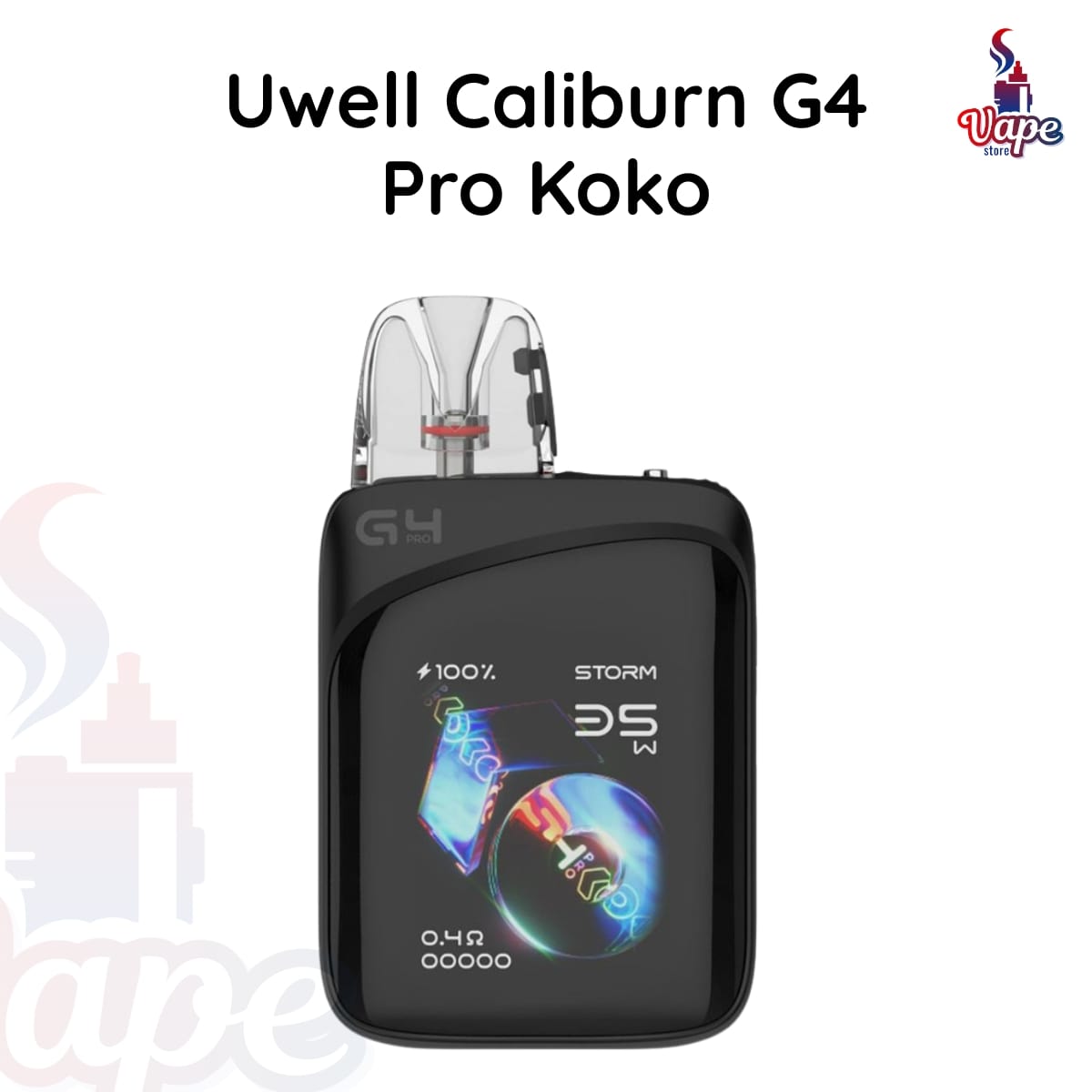 UWELL CALIBURN G4 PRO KOKO POD KIT Desert Gold Light Green Waves Black