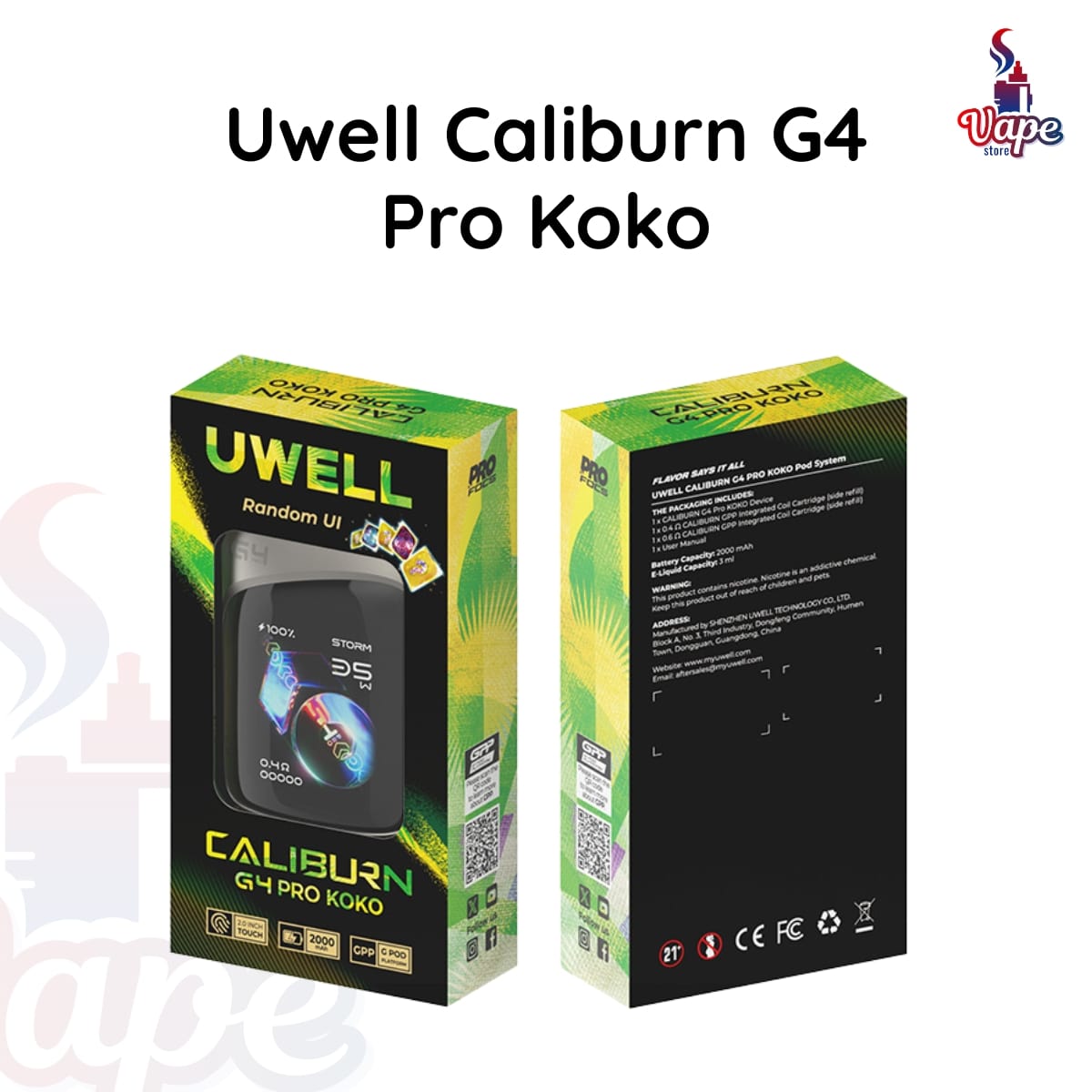 calibur g4 pro koko kit