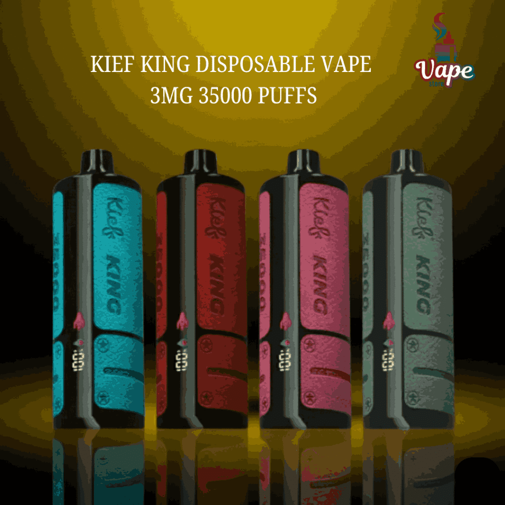 KIEF KING DISPOSABLE VAPE 3MG 35000 PUFFS