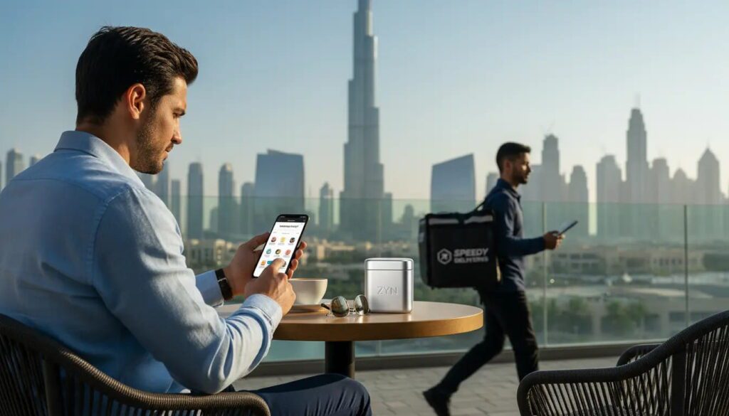 nicotine delivery Dubai