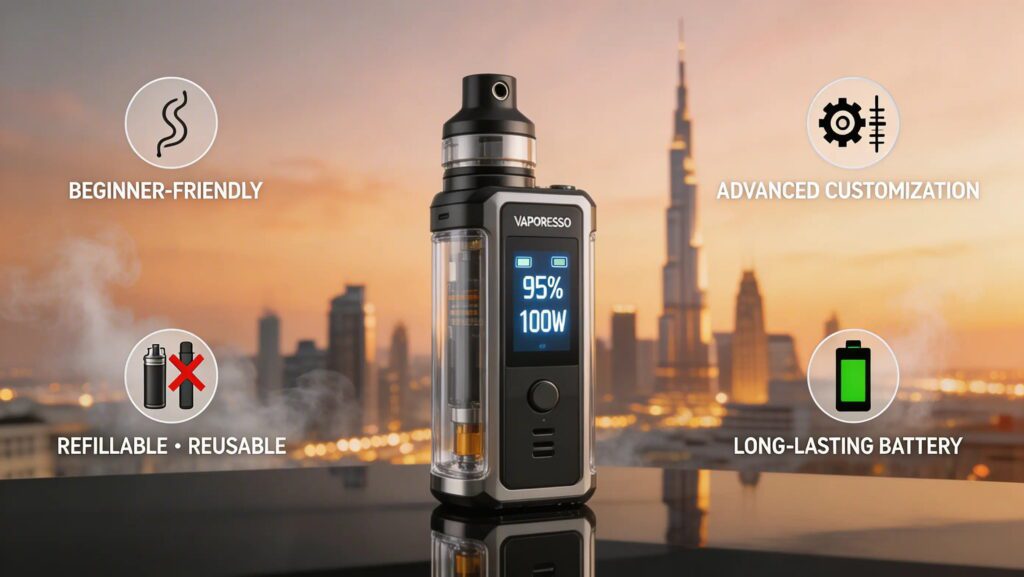vaporesso luxe pod system 2026