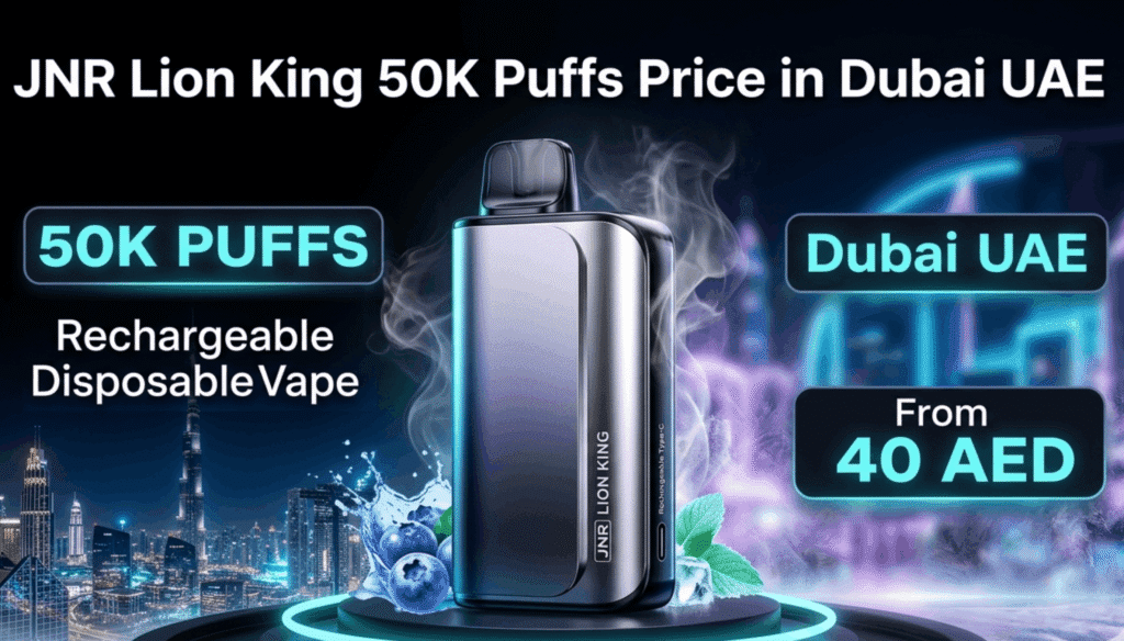JNR LION KING 50K PUFFS Price in Dubai UAE 2026
