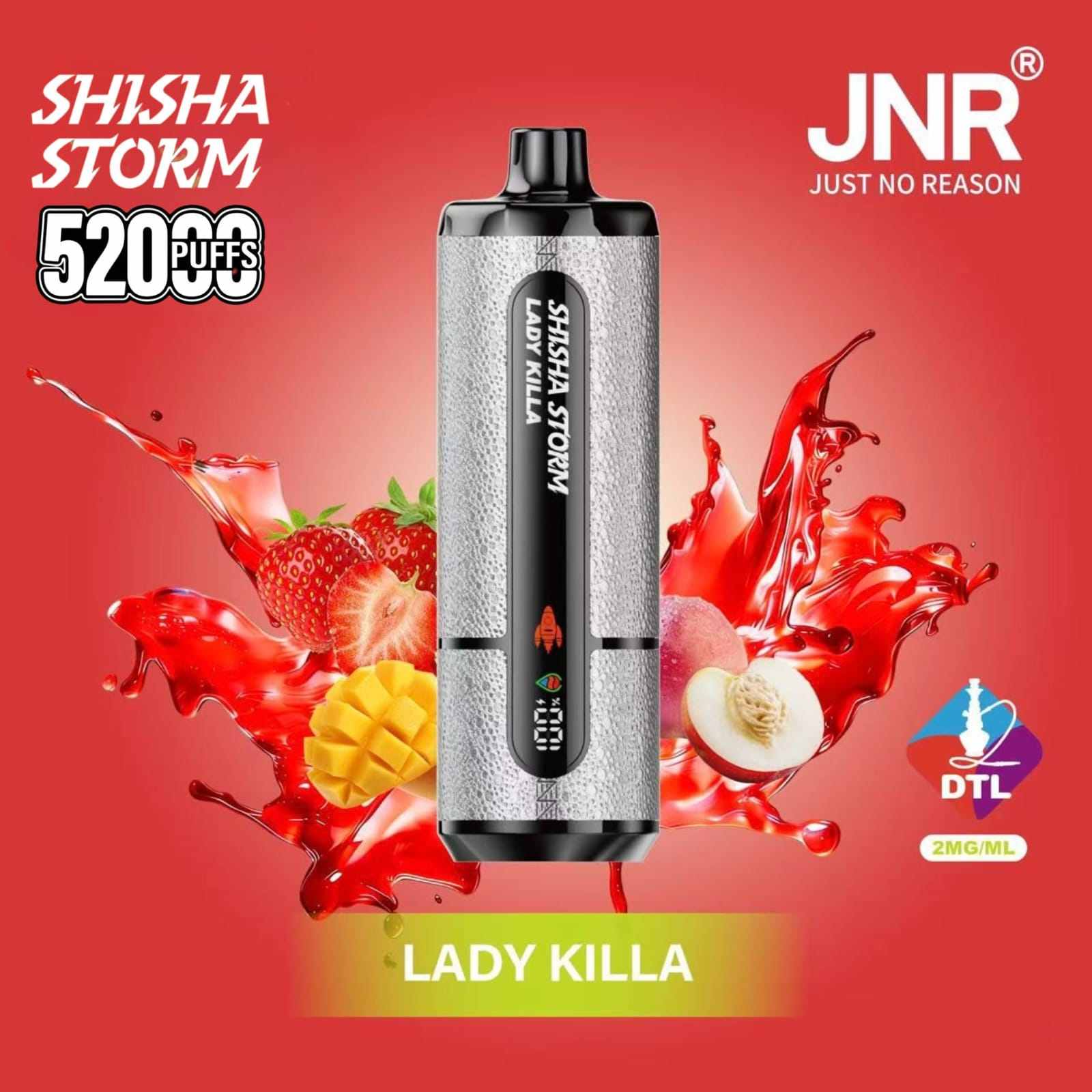 JNR Shisha Storm 52000 LADY KILLA