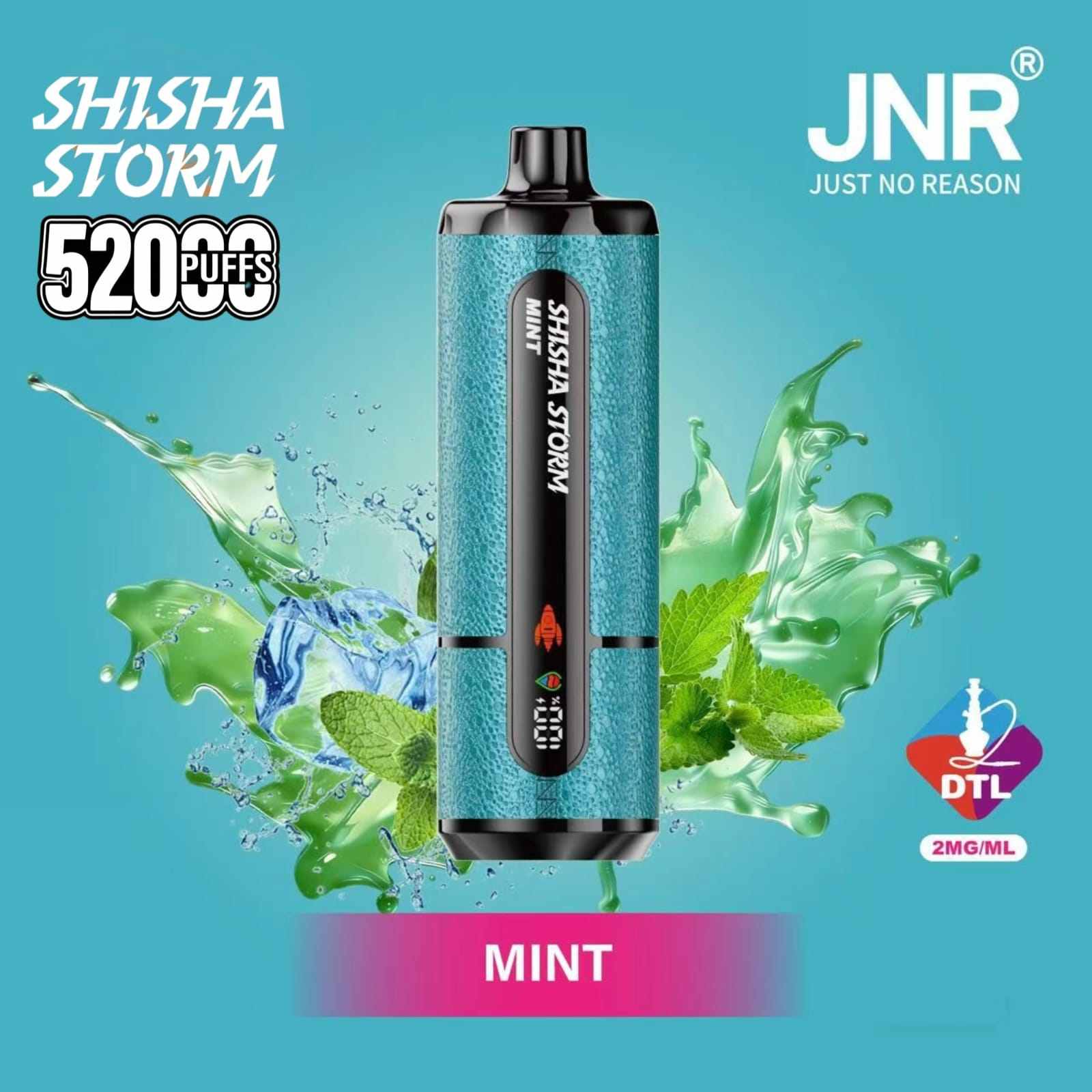 JNR Shisha Storm 52000 Mint