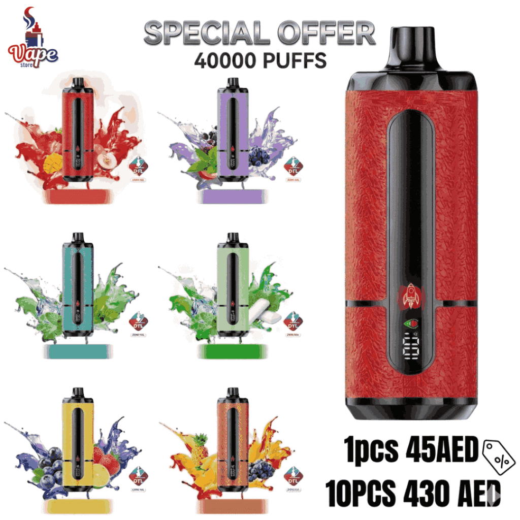 JNR Shisha Storm 52000 Puffs Disposable Vape 2% DTL in Dubai