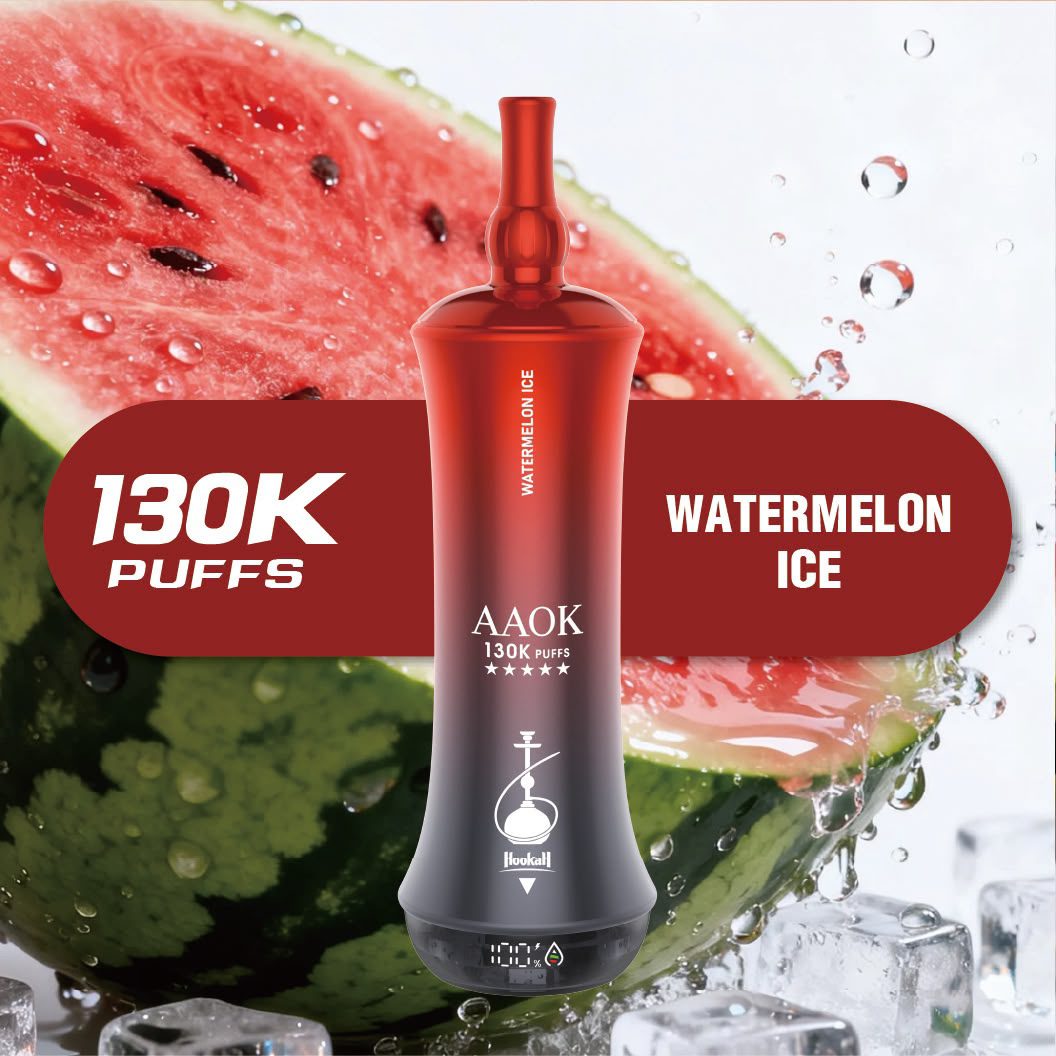 AAOK 130K PUFFS DISPOSABLE WATERMELON ICE