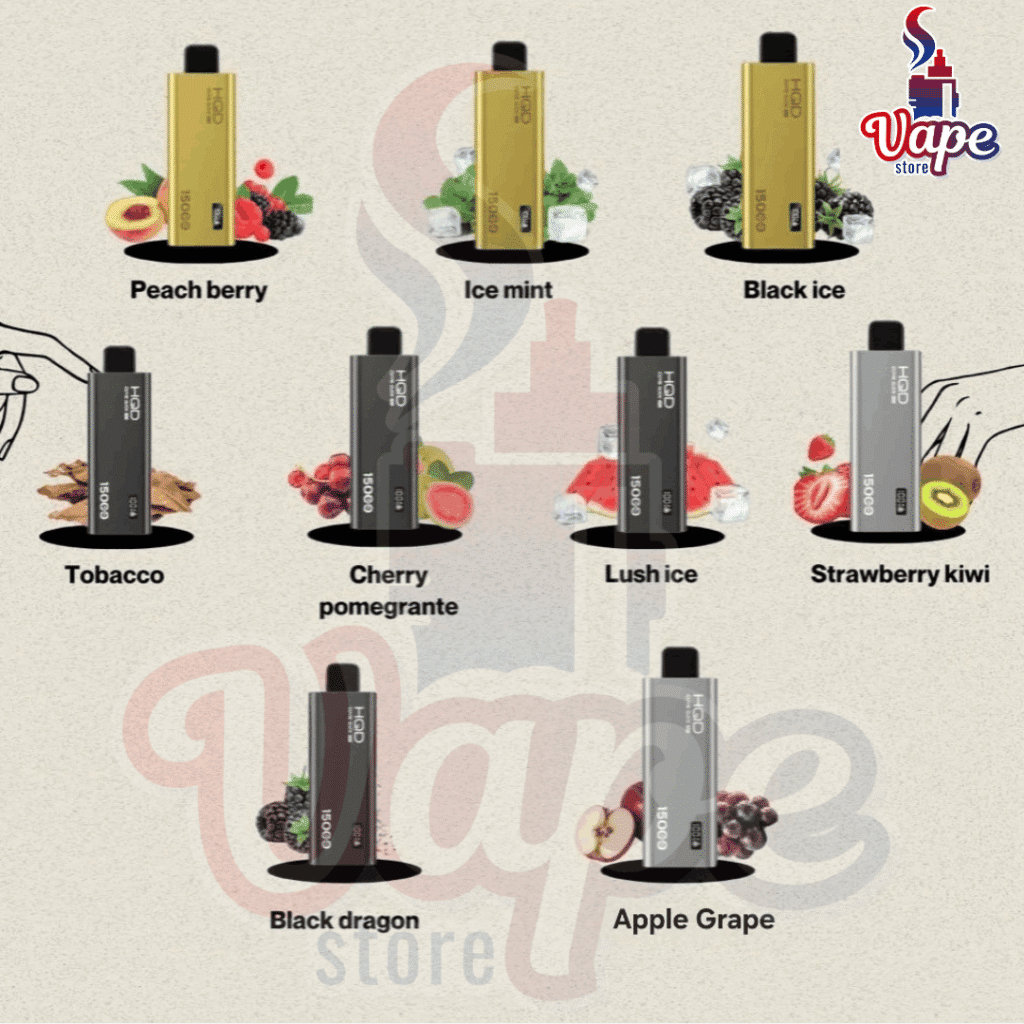 HQD PRO CUVIE SLICK 15K PUFFS DISPOSABLE VAPE