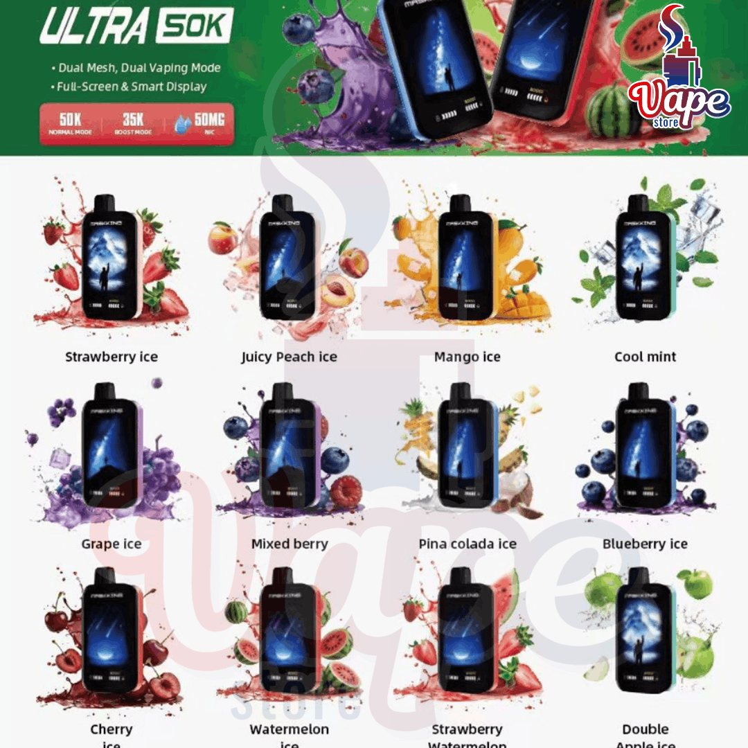 MASKKING ULTRA 50K PUFFS DISPOSABLE VAPE IN DUBAI