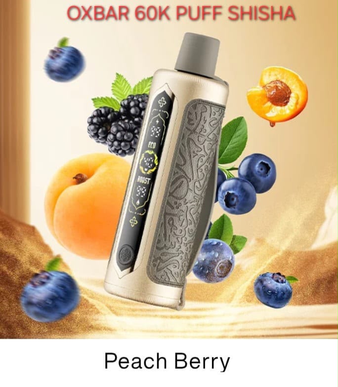 OXBAR SHISHA 60K PEACH BERRY