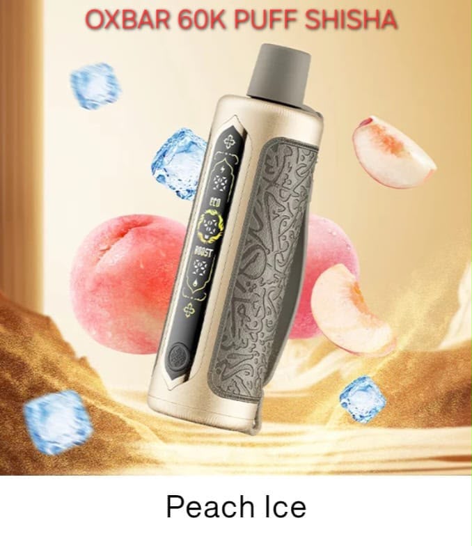 OXBAR SHISHA 60K PEACH ICE