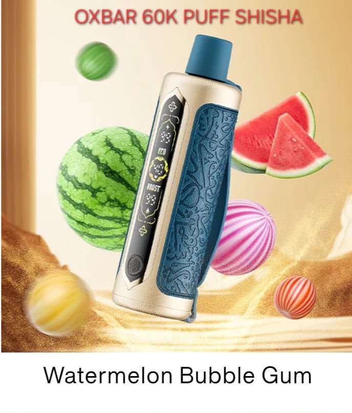 OXBAR SHISHA 60K WATERMELON BUBBLE GUM