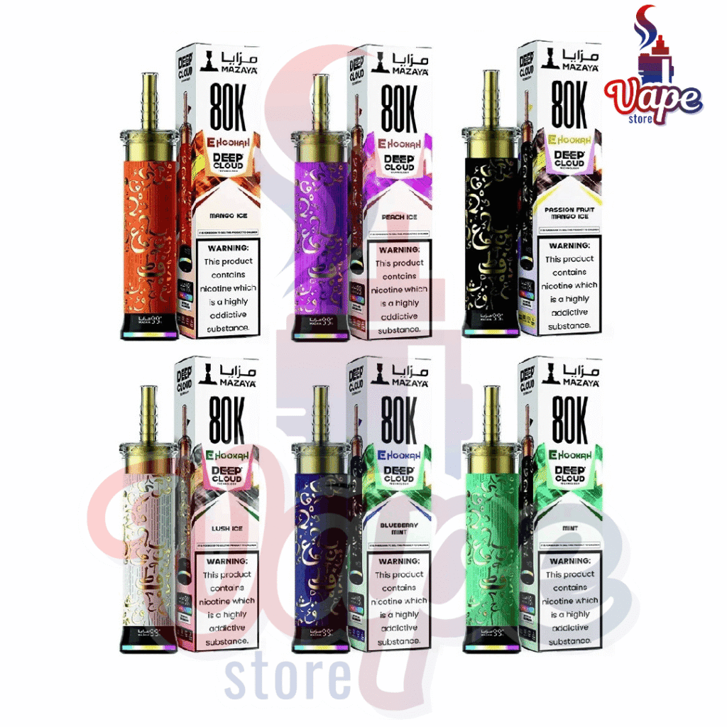 MAZAYA E-HOOKAH DEEP CLOUD 80000 PUFFS