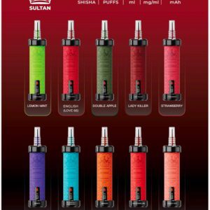 SULTAN SHISHA 100K PUFFS DISPOSABLE VAPE IN DUBAI