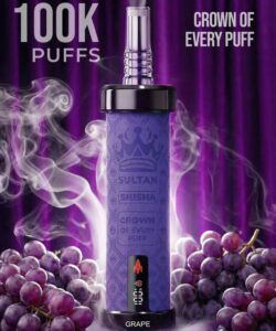 SULTAN SHISHA 100K PUFFS Grape